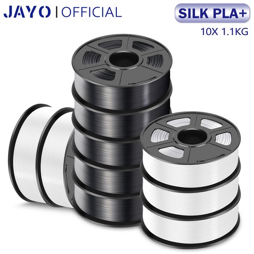 JAYO 5/10x1.1KG PLA Matte SILK ABS PETG 1.75mm Filament 3D Printer Consumables - Afbeelding 39 van 115