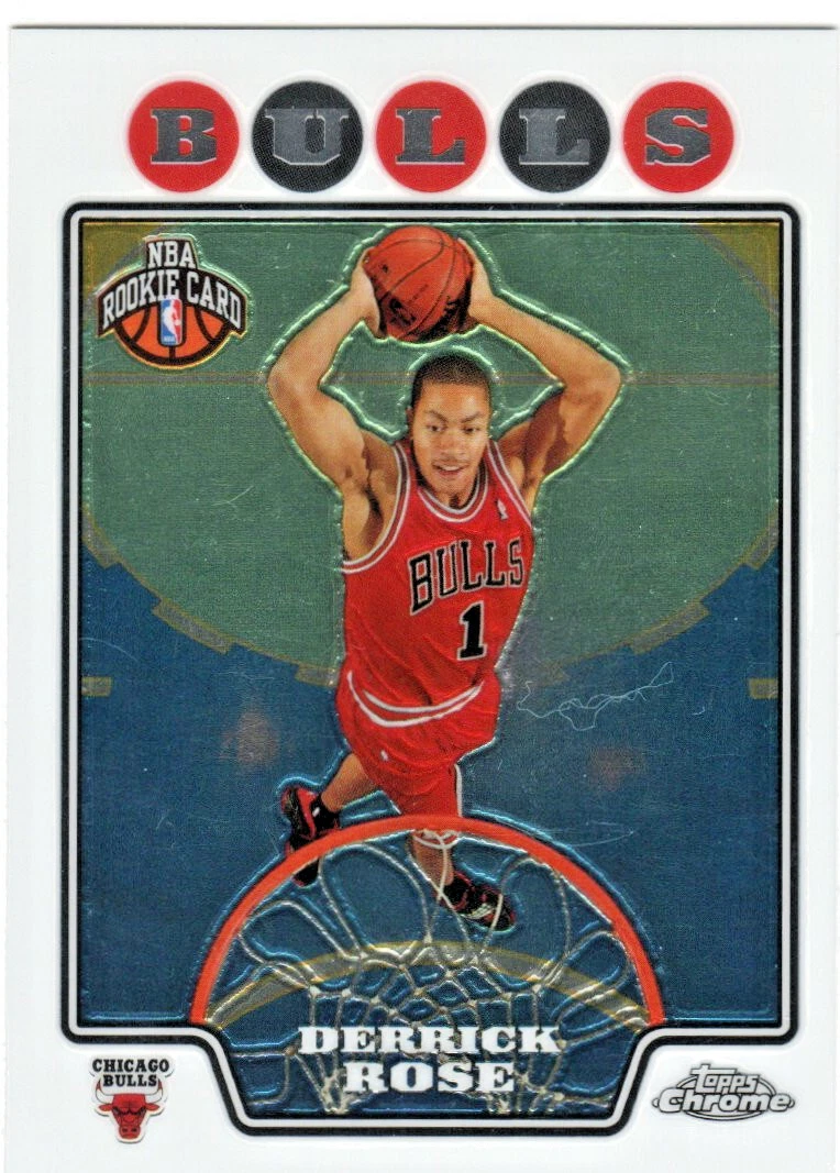 Derrick Rose trading card