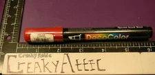 MARKER RED DECO COLOR ACRYLIC PAINT 1 COLOR MARVY UCHIDA DECOCOLOR NIP CREAKYATT