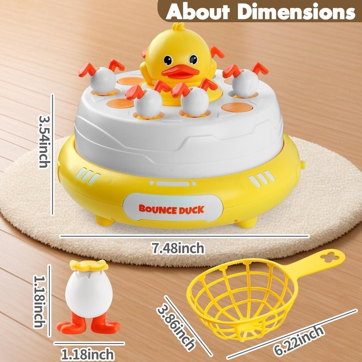 Interactive Duck Catch Game for Kids – Music Popping Duck, 2