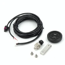 52mm Auto Electronic Fuel Pressure Gauge Ultra-Thin with 1/8 Npt Sensor 0-15psi