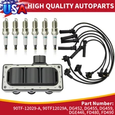 Ignition Coil & Spark plug & wires For 05-10 Ford Mustang+90-11 Ranger OE# FD480