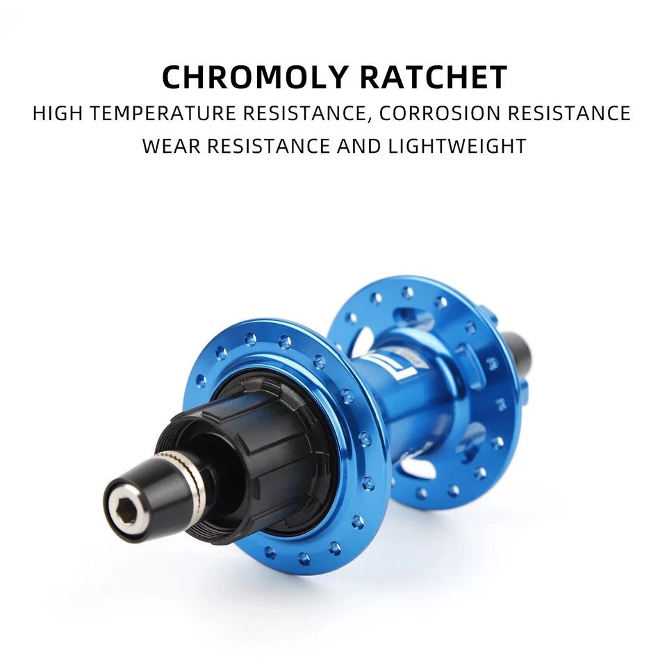 Buje trasero BMX Dirt Jump 32 36H 4 rodamientos 120 clics 6 patas buje de bicicleta de trial callejero Foto 3 de 4