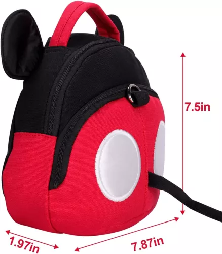 Kind Kleinkind Gurt Rucksack Leine Schultasche mit Anti-Lost Handgelenk Link Armband - Bild 11 von 57