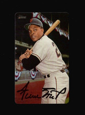 2019 Topps Heritage 1970 Supers #23 WILLIE MAYS Giants Boxtopper Boxloader MINT