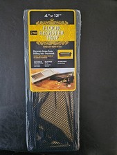 TruAire 2pcs Floor Register Trap, 4"x12" Floor Air Vent Net Cover Screen 2Pack
