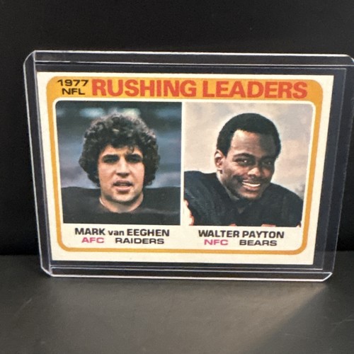 1978 Rushing Leaders: Van Eeghen, Payton #333