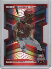 2023 EXTRA EDITION ANDREW PINCKNEY RC #12/200 *PRIME NUMBERS DIE CUT*