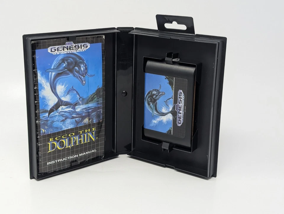Ecco The Dolphin (Sega Genesis) - CIB Complete - Tested & Working - Image 3 of 4