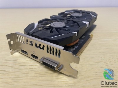 MSI GeForce GTX 1060 3GT OC PCI-E DisplayPort/HDMI/DVI Video Graphic Card