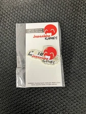 Limited Edition 2018 Japanime Games Enamel Pin NEW Paper or Plastic