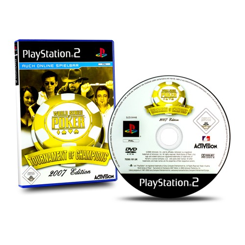 Jeu PS2 WORLD SERIES OF POKER : TOURNOI DES CHAMPIONS ÉDITION 2007 #A