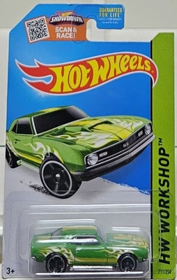 Hot Wheels 2015/211 - Heat Fleet - '68 COPO Camaro - 2nd Color /K28