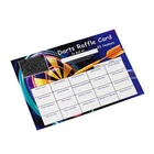 DARTS 20 SQUARE SCRATCH CARDS, FUNDRAISING CARDS, CHARITY, DARTS TEAM FUNDS