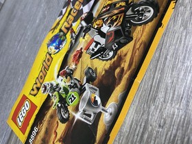 LEGO World Racers 8896 Snake Canyon Instruction Manual Booklet 2010 Illustrated
