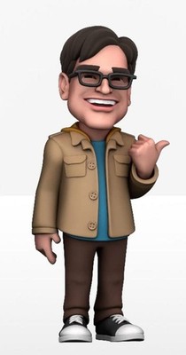 MINIX The Big Bang Theory Minix Figur Leonard Hofstadter 12 cm NEU & OVP