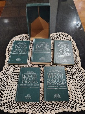 Trident press international Websters Pocket Dictionary set 1998