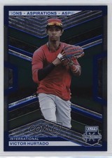 2023 Panini Elite Extra Edition Blue Aspirations 348/349 Victor Hurtado #92 11yh