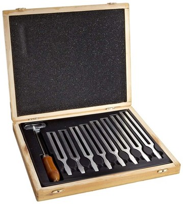 hand2mind United Scientific Octave Tuning Forks, Set Of 8 49778