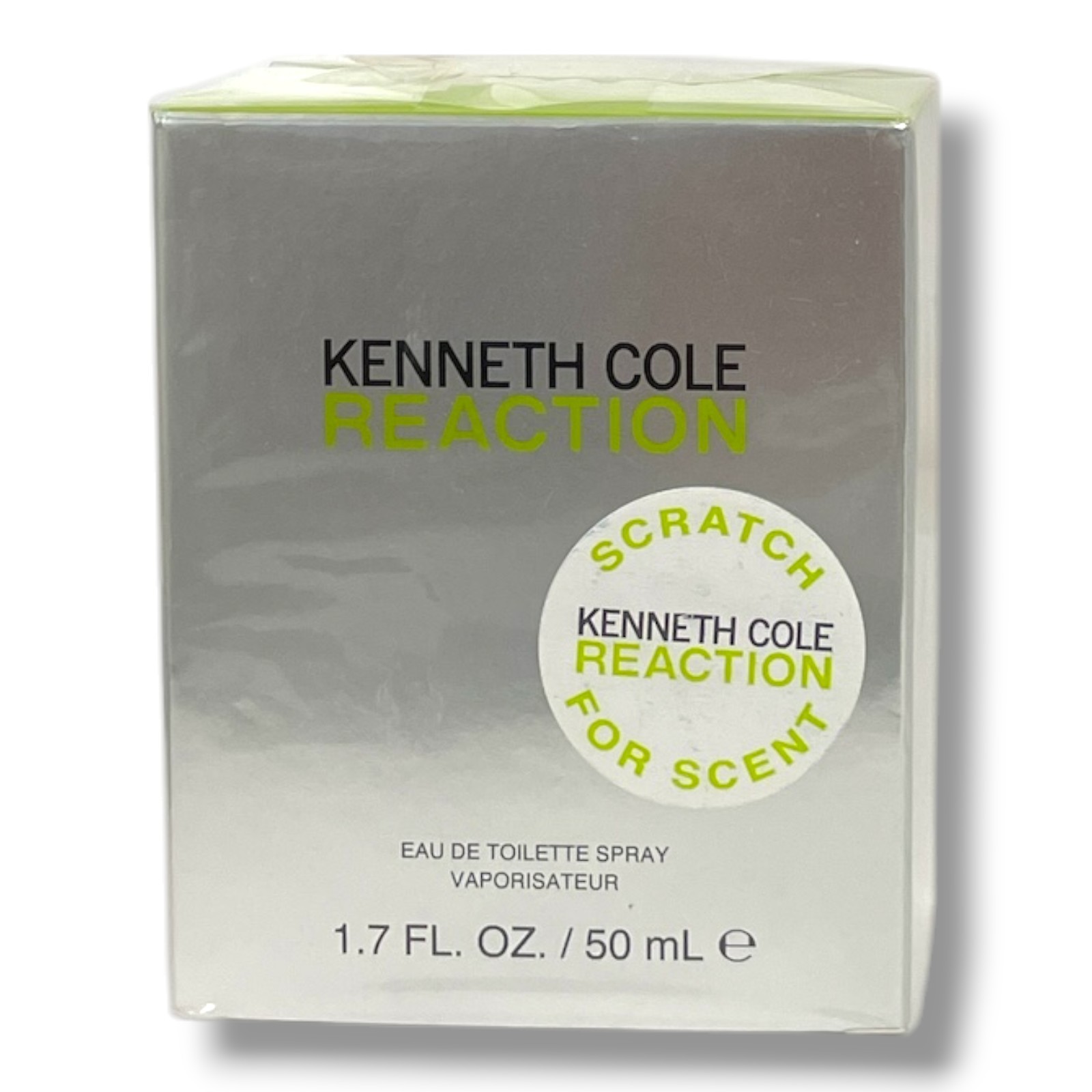 *Kenneth Cole Reaction Eau De Toilette Spray 1.7fl.oz./50ml New Sealed