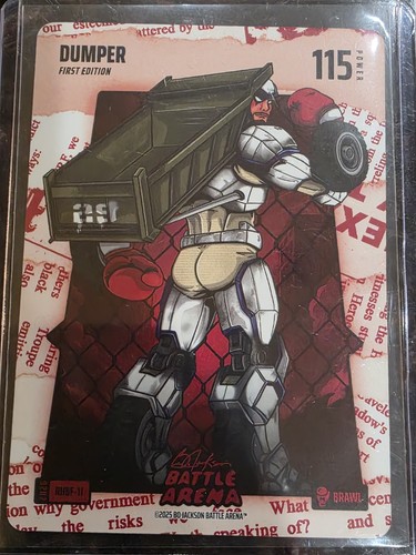 Bo Jackson Battle Arena DUMPER Cal Raleigh Red Headliner Battlefoil RHBF-11