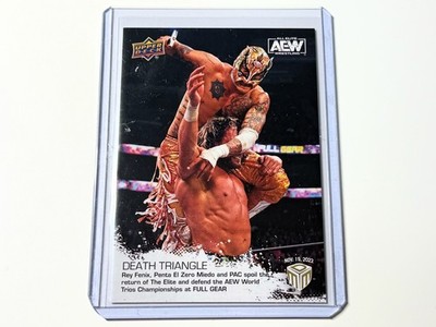 2022 Upper Deck AEW Death Triangle Match Dated Moments Full Gear Card #25