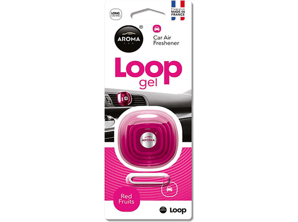 AROMA CAR LOOP - FRUTOS ROJOS 02158C AMBIENTADOR DE COCHE