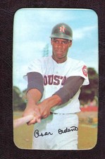 1971 Topps Super Baseball #15 Cesar Cedeno, Houston Astros, EX!