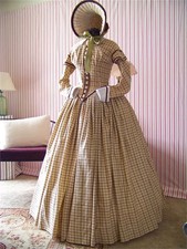 1860s Civil War Dress Victorian Lady Duchess Costume Southern Belle Ball Gown