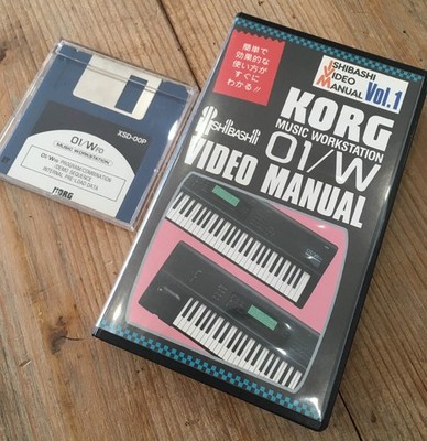 Rare Korg 01/W FD 61-Key Synthesizer Music Workstation Serviced w