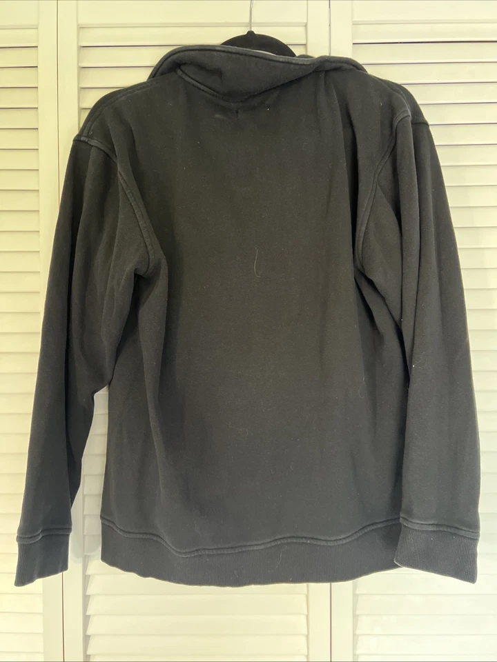 UGG толстовка женщин средний M черный пуловер половина молнии мягкий длинным рукавом - Изображение 3 из 3