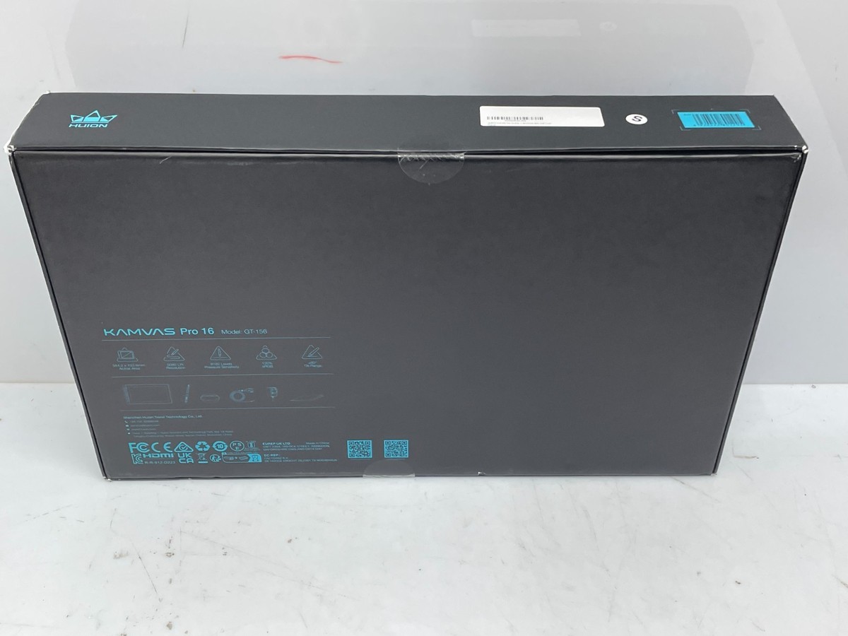 Huion Kamvas Pro 16 GT-156 Complete Drawing Tablet 15.6” With Pen