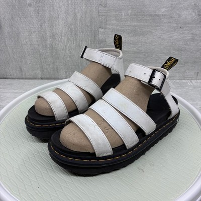 Dr Doc Martens Blaire Women’s Size Leather Strappy Platform Gladiator  Sandals