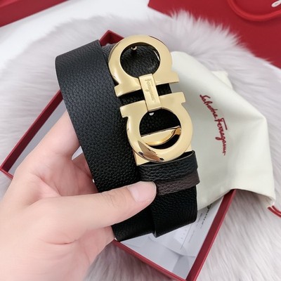 Salvatore Ferragamo Reversible Belt Gift for Husband Italy classic
