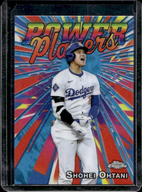 2025 Topps Chrome Shohei Ohtani Power Players #PP-25 Dodgers