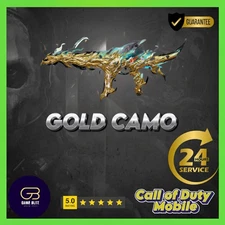 CALL OF DUTY MOBILE 🌟 GOLDEN CAMO 🌟FOR 1 🌟FAST