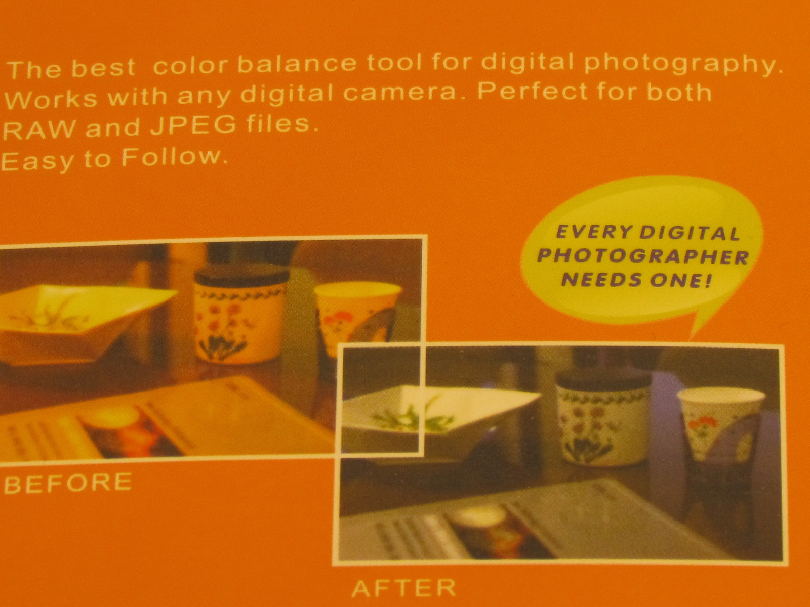 Digital Grey Black White Balance 3 in 1 Cards 18 digital Gray Card