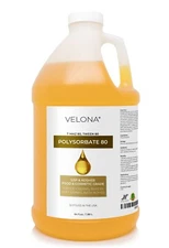Polysorbate 80 by Velona - 64 Fl Oz Solubilizer, Food Cosmetic Grade Cooking