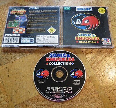 SONIC & KNUCKLES COLLECTION (PC CD-ROM, 1996)