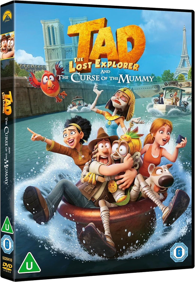 Tad the Lost Explorer and the Curse of the Mummy [DVD] UK