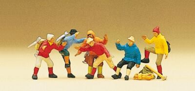 Preiser 10190 登山家 Mountain Climbers (6) OO/HO Scale Preiser 10190 | eBay