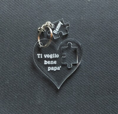 Portachiavi Regalo Per Pap&agrave; - Acciaio Inossidabile Per Compleanno O Festa Del Pap&agrave;