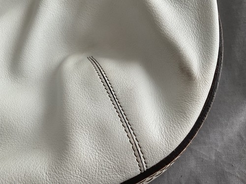 LOEWE, Große Damen Tasche, Schultertasche, weiß, Leder - Bild 10 von 22