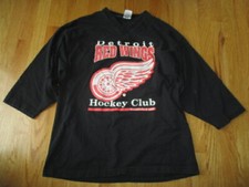 Vintage DETROIT RED WINGS Est 1926 Hockey Club (M/LG) Shirt Jersey STEVE YZERMAN