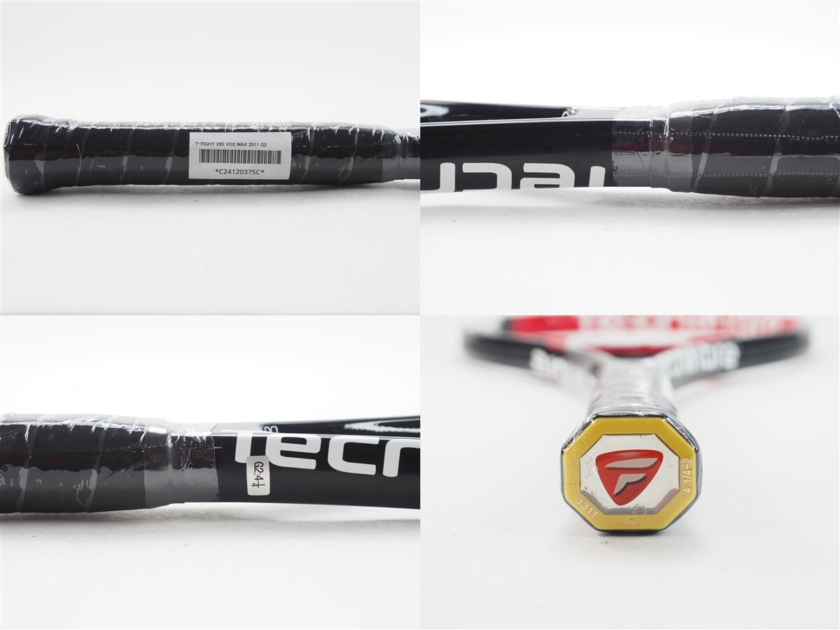 Used Tecnifibre T-Fight 295 Vo2 Max 2011 Model 4 1/4 Tennis Used Tecnifibre T-Fight 295 Vo2 Max 2011 Model 4 1/4 Tennis