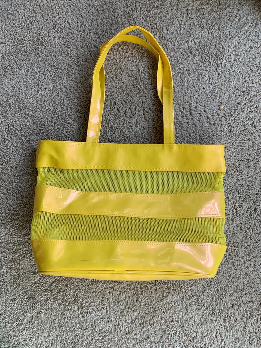 Neon Mesh Beach Bag