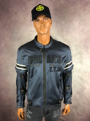 DUHAN Summer Motorcycle Jacket Breathable Chaqueta Mesh Riding Reflective Size M