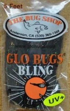 The Bug Shop Bling Fat Yarn Fishing Fly Tying Material 5 Feet Choice of Colors