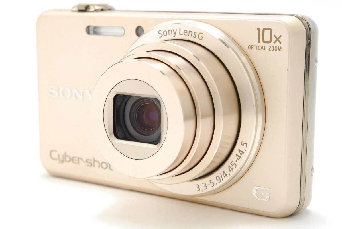 SONY Cyber-shot DSC-WX220 Digital Camera Compact Gold Japanese Only