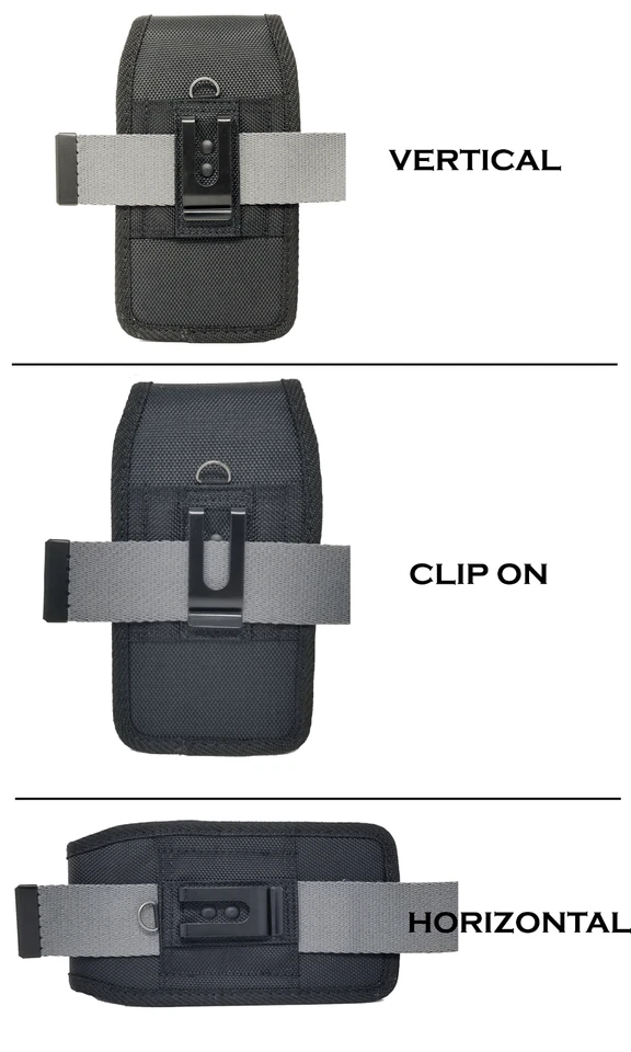 AISCell Cell Phone Rugged Case Holster w/Metal Belt Clip - Image 2 of 4